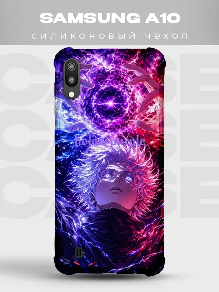 PRINTberries Чехол на Samsung A10 Годжо Магическая битва очки