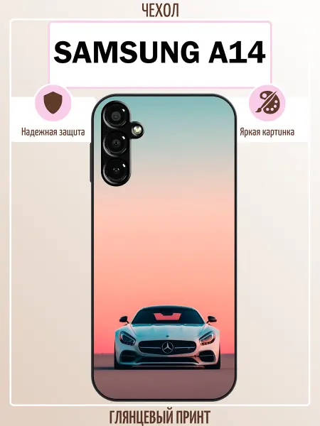 ALLcase111 Чехол на Samsung A14 Mercedes AMG GT