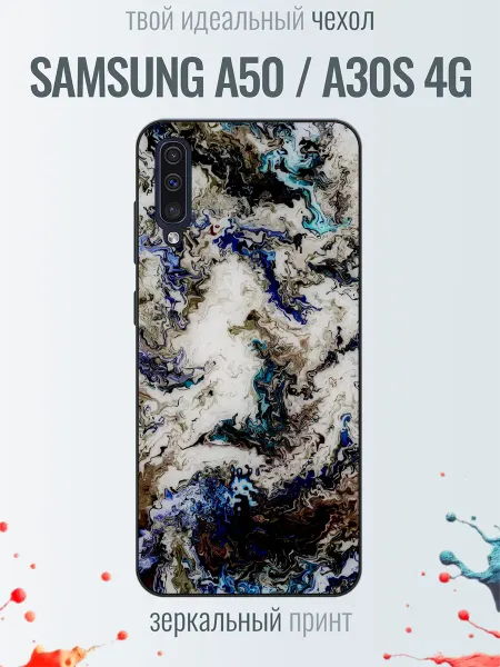 TrendyCase67 Чехол на Samsung A50 принт текстура