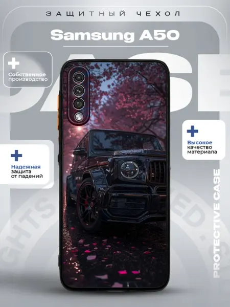 ZLStore Чехол на Samsung A50 с принтом Гелик