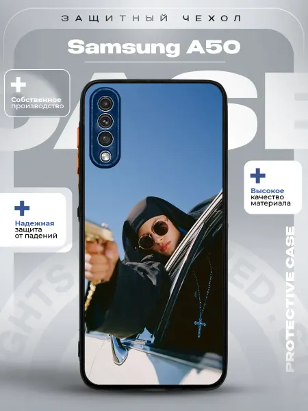 ZLStore Чехол на Samsung A50 с принтом девочка