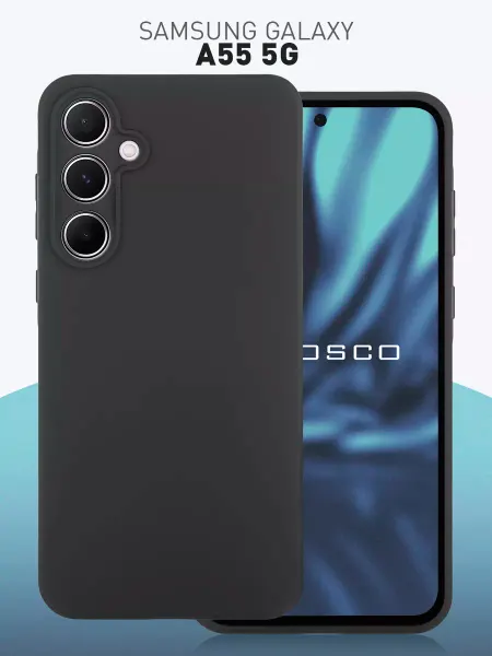 Rosco Тонкий чехол на Samsung A55 сиреневый