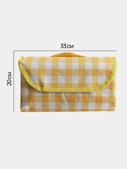 Складной пикниковый коврик 200×200 см – водоотталкивающий, для пляжа, пикника и кемпинга