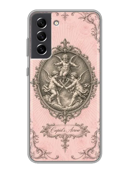 ChesnoCase Чехол на Samsung Galaxy S21 FE Ангелочки для девушки
