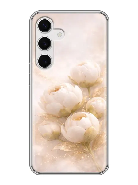 ChesnoCase Чехол на Samsung Galaxy S24 женский с цветами