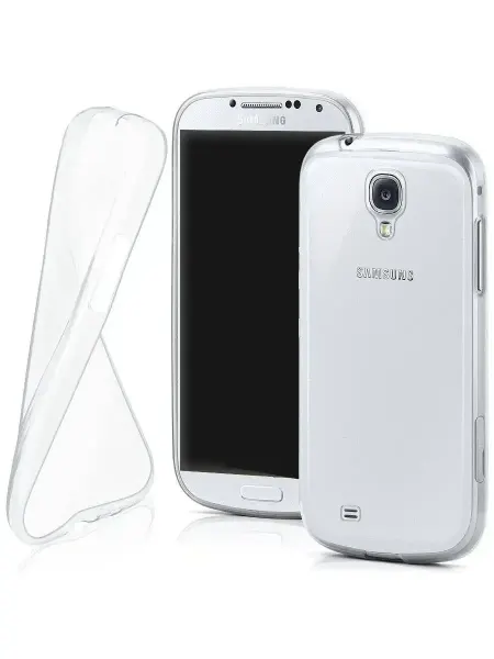 GeoTrading Чехол на Samsung Galaxy S4 i9500 прозрачный силиконовый