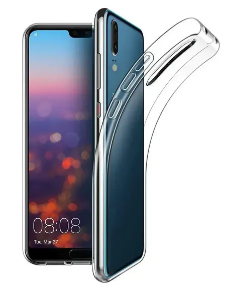 ПРО стор Чехол на Huawei P20 прозрачный силиконовый