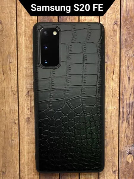 INVOY Чехол на Samsung S20 кожаный