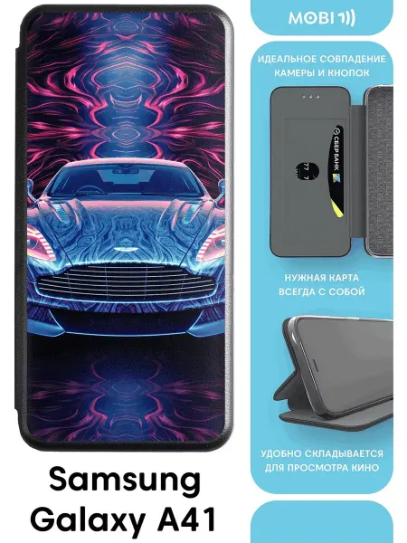 Mobi711 Стильный чехол-книга для самсунг галакси а41