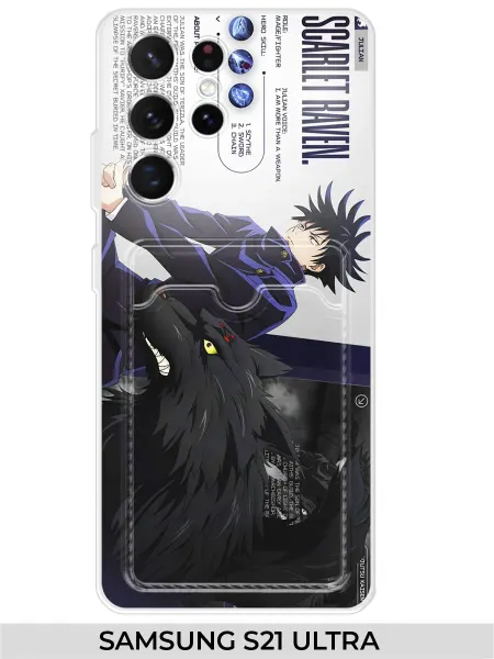 NOOTO Чехол с карманом на Samsung S21 ULTRA Джунимо