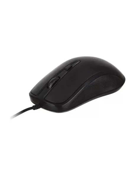 Мышь компьютерная черная, USB 800-2400DPi, 121,5x64x39мм BT