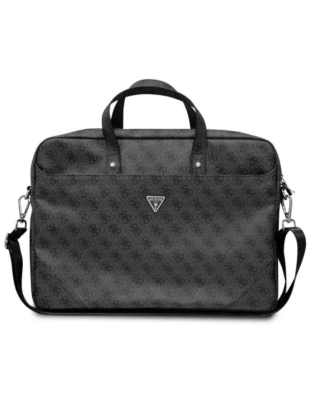 GUESS Сумка для ноутбука 15 дюймов, экокожа с монограммой бренда
