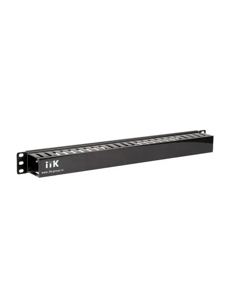 ITK Органайзер кабельный CO05-1PC 19" 1U глуб 60мм