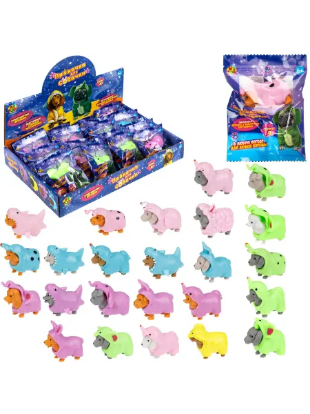 1TOY Игрушка антистресс Прокачка для собачки