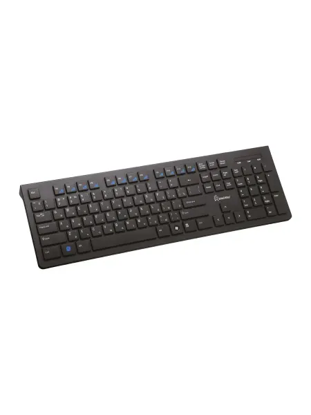 SmartBuy Клавиатура Slim 206 провод мультимедийная USB чер