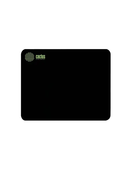 CACTUS Коврик для мыши Black черный 300x250x2мм (CS-MPC-P01M)