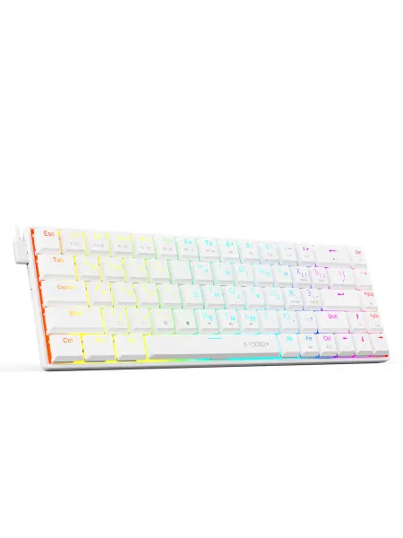 E-YOOSO A68 RGB USB проводной 60% механической клавиатуры (RUS)