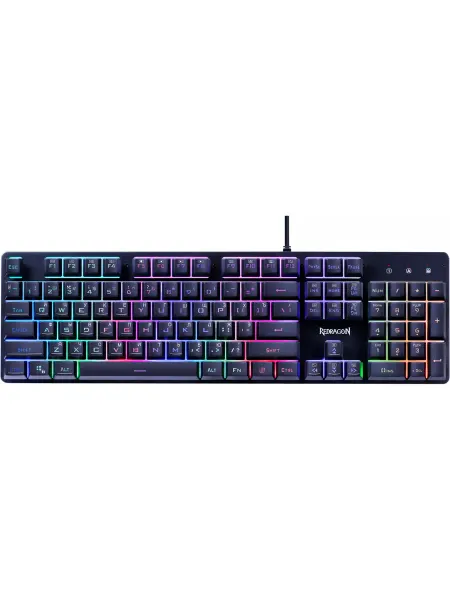 Redragon Клавиатура геймерская (72077) Nagato RU,RGB,черный