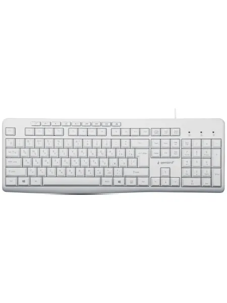 GEMBIRD Клавиатура KB 8430M white (KB 8430M)