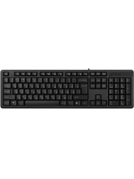 A4TECH Клавиатура KR-3 проводная Мембранная, Для ПК