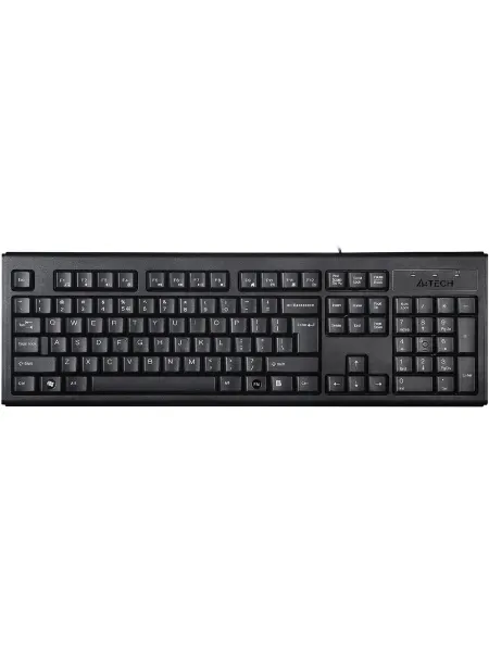 A4TECH Клавиатура проводная компьютерная KR-83 черный USB (KR-83