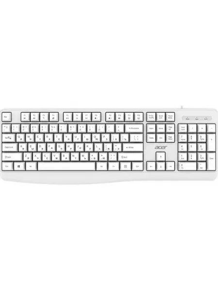 Acer Клавиатура проводная Мембранная, Для ПК