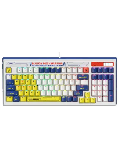 BLOODY Игровая клавиатура B950 (Warrior Blue)