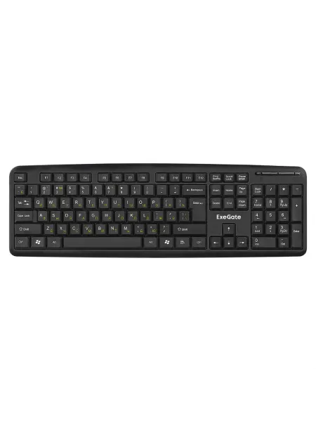 EXEGATE Клавиатура LY-331L черный USB Color box