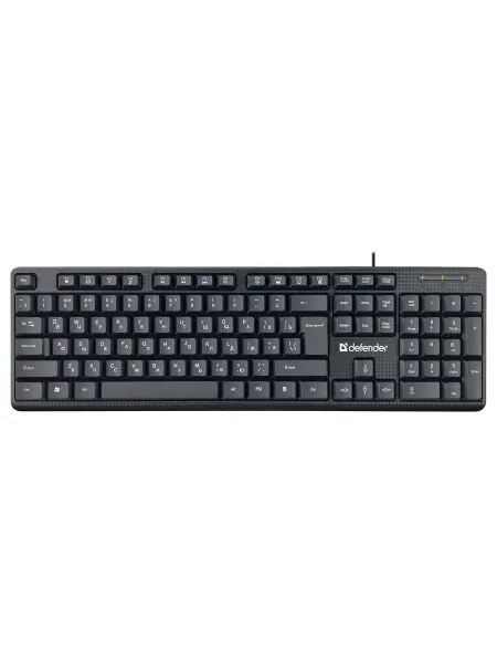 Клавиатура Defender Daily HB-162, USB, черный