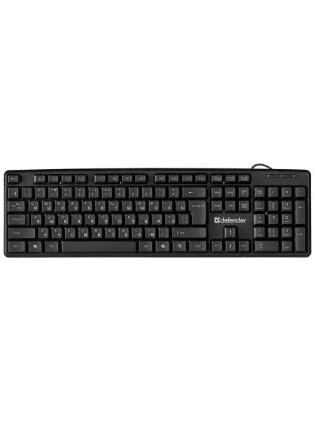 NO NAME Клавиатура проводная DEFE DER Eleme t HB-520, USB