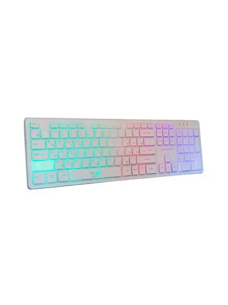DIALOG Клавиатура KGK-17U игровая RGB USB белая