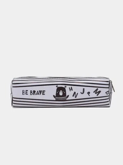 Пенал Meshu "Be Brave", искусственная кожа, 200х55х40 мм