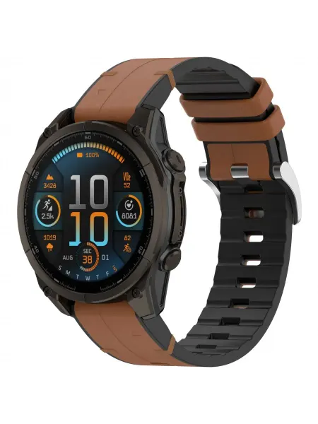 MyPads Силиконовый водостойкий сменный ремешок для Garmin Quatix