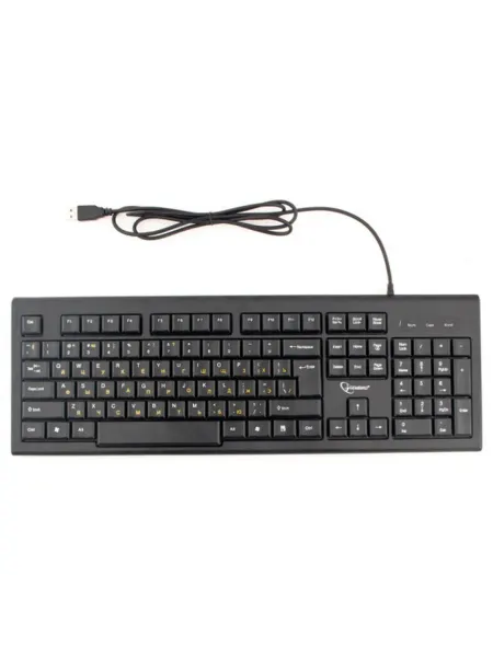 GEMBIRD Клавиатура KB-8354U-BL черный