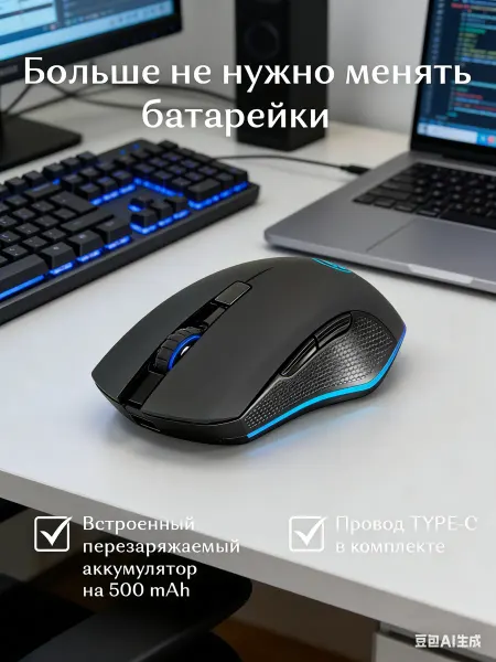 GENIUS Мышка беспроводная компьютерная для ноутбука