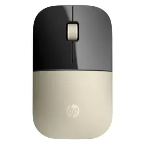 HP Мышь Hewlett Packard беспроводная бесшумная HPZ3700 (золото)