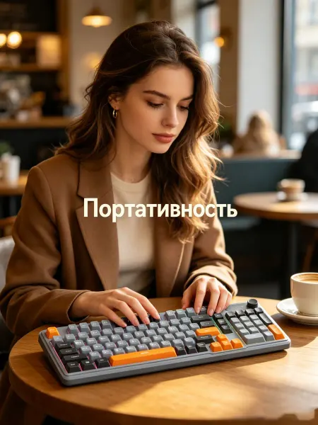 IP98 мембранная клавиатура с подсветкой для игр