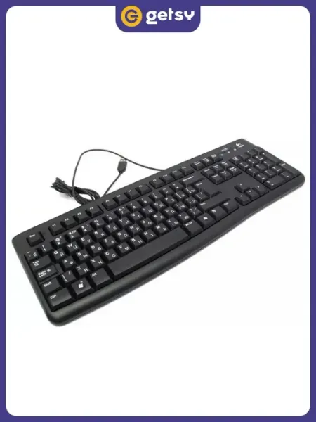 LOGITECH Клавиатура стандартная K120, черная