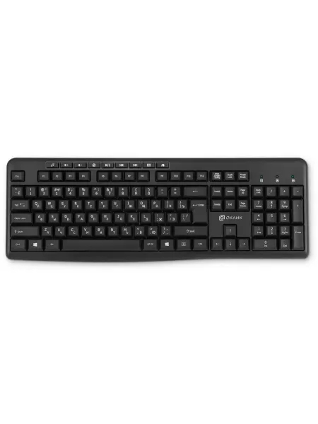 OKLICK Клавиатура Оклик K225W черный USB