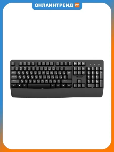 Meetion Клавиатура K4130, беспроводная, Black