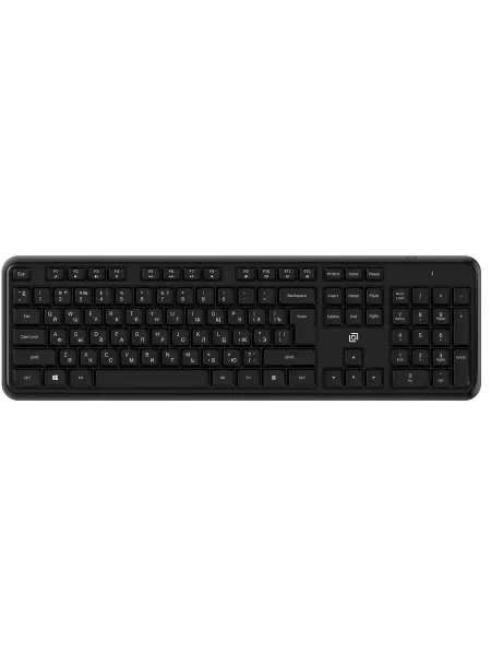 OKLICK Клавиатура беспроводная K888W черный USB Multimedia