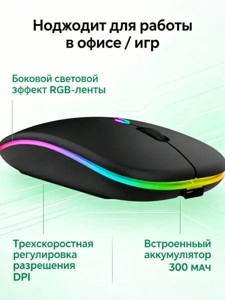 Xiaomi Беспроводная мышь соревновательная низкозадерживающая