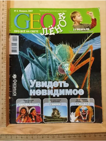GEOлёнок №2, февраль 2007. Увидеть невидимое