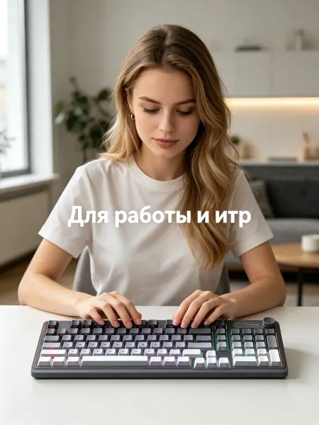 Клавиатура игровая влагозащищенная для ПК