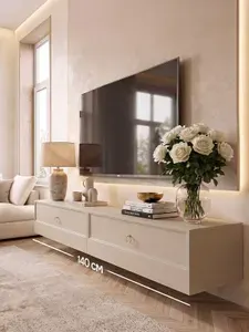 Тумба под телевизор подвесная 140х32х30 ItalDoors