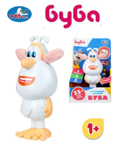Умка Буба игрушка-сказочник 35 стихов, песен и сказок, 15 см