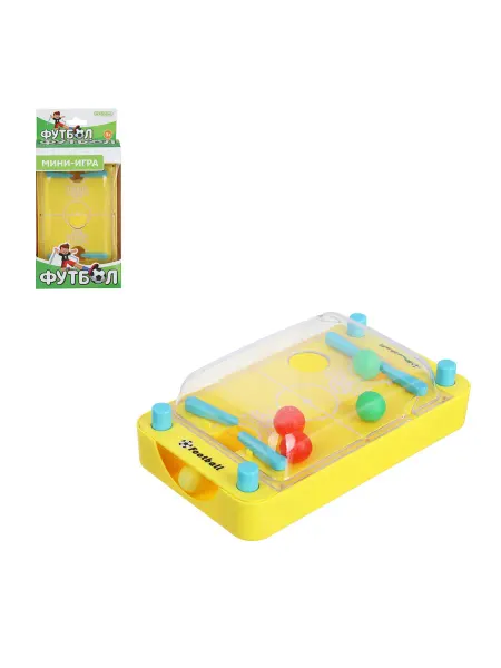 ИГРОЛЕНД Игрушка мини игра "Футбол", 15,5х9х5,3см