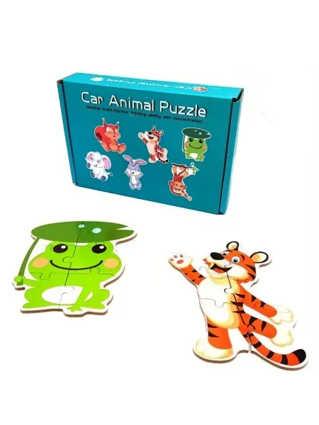 Wooden Toys Пазлы для детей 3 лет деревянные Крупные Развивающие игрушки
