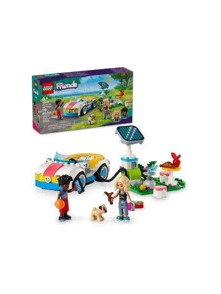 LEGO Friends 42609 «Электромобиль и зарядная станция»