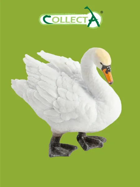 Collecta Фигурка птичка для декора Лебедь